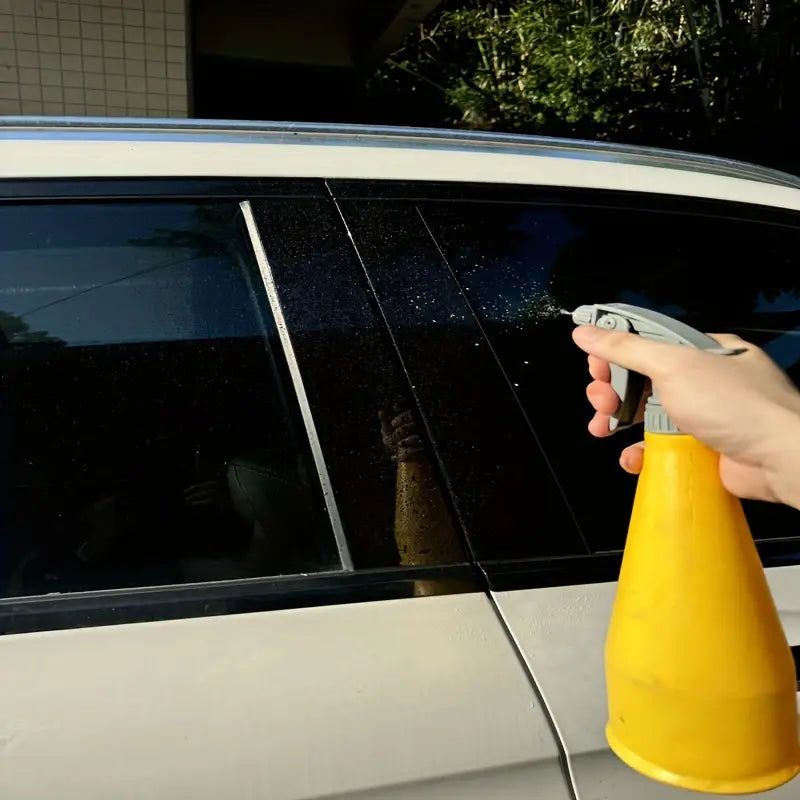 2pcs Matte Vinyl Car B-Pillar Stickers