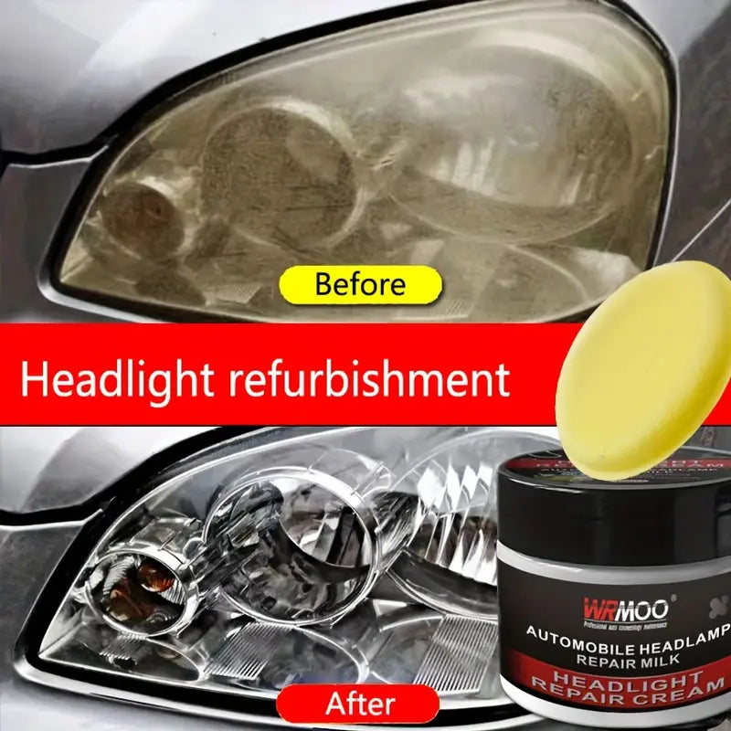 Car Headlight Restoration Kit - Crystal Plated Polish & Scratch Remover 24e58318-ae75-4376-85f7-7fe354027391