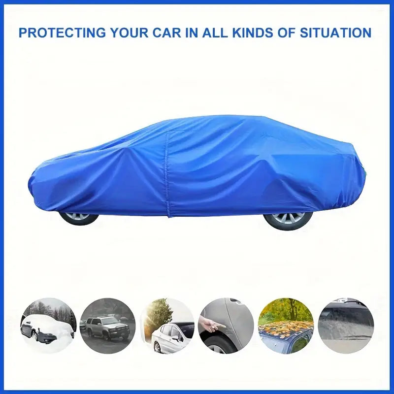 Car Cover Blue Oxford Cloth Full Cover SUV Cover