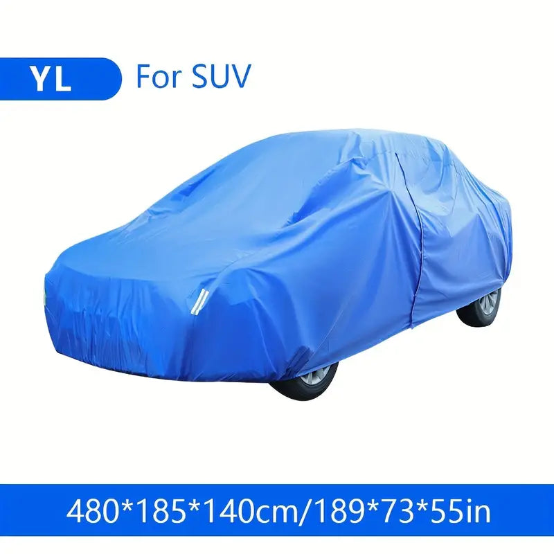 Car Cover Blue Oxford Cloth Full Cover SUV Cover