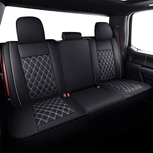 Seat Covers for Multiple Vehicles — Black / White