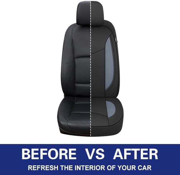 Universal Neoprene Seat Covers — Front Seat — Black / Gray