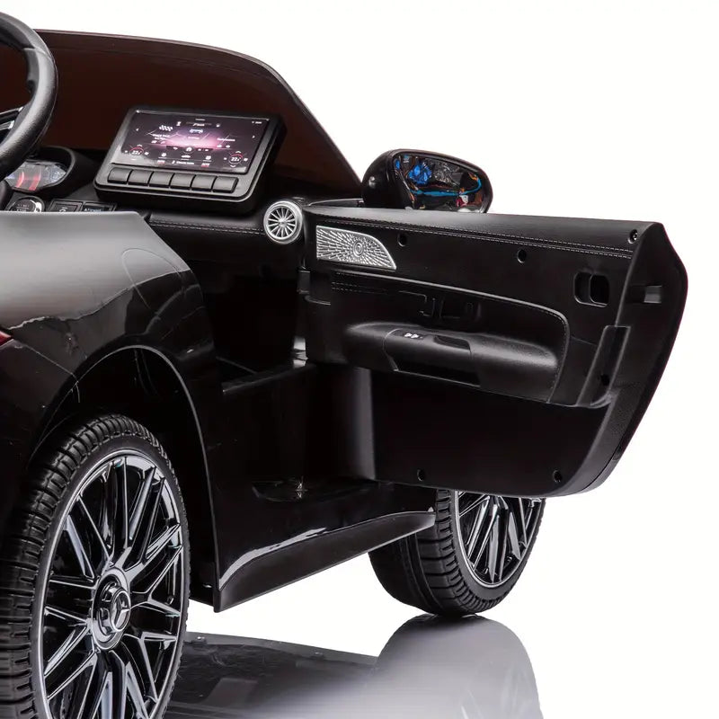 24V Ride On Car With Parent Remote Control, 2 Seater Licensed Mercedes-Benz SL63 Car, 200W Electric Car