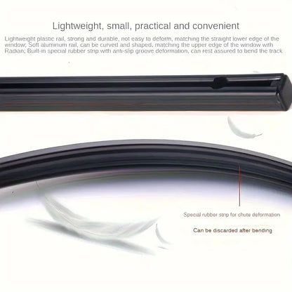 2pcs Universal Car Sun Shade Side Window Curtain Auto Foldable Uv Protection 4b048b8c071c003c9d6465e7ed347e67