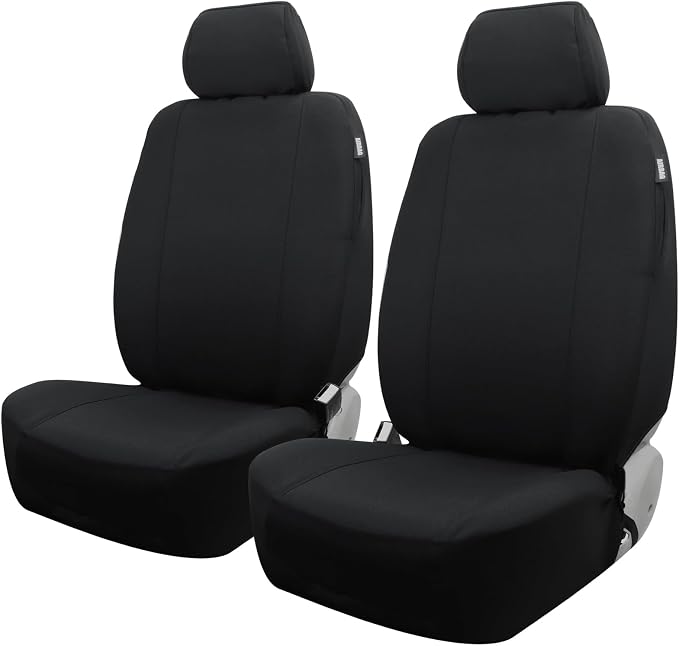 Universal Seat Covers — Front Seat — Black
