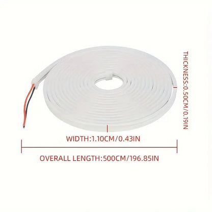 1pc 5m Flexible Waterproof Car Trunk Light Strip 5176db2a6191eb10d1376f34417fc884