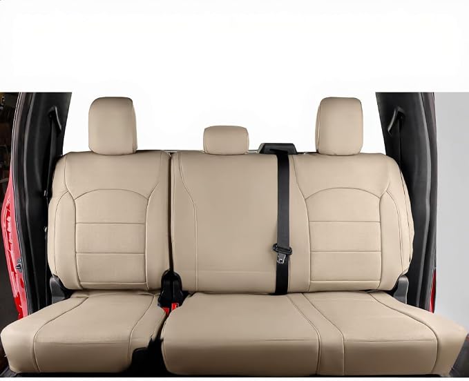 Seat Covers for Multiple Vehicles — Full Set — Beige