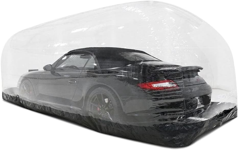 Waterproof outdoor cover dust protection infable car bubble tent for suv