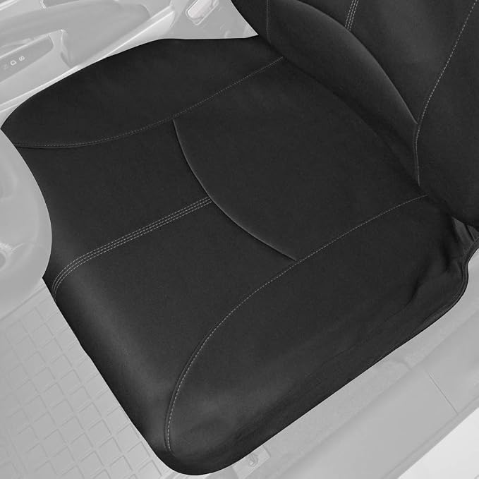 Neoprene Car Seat Covers — Full Set — Gray