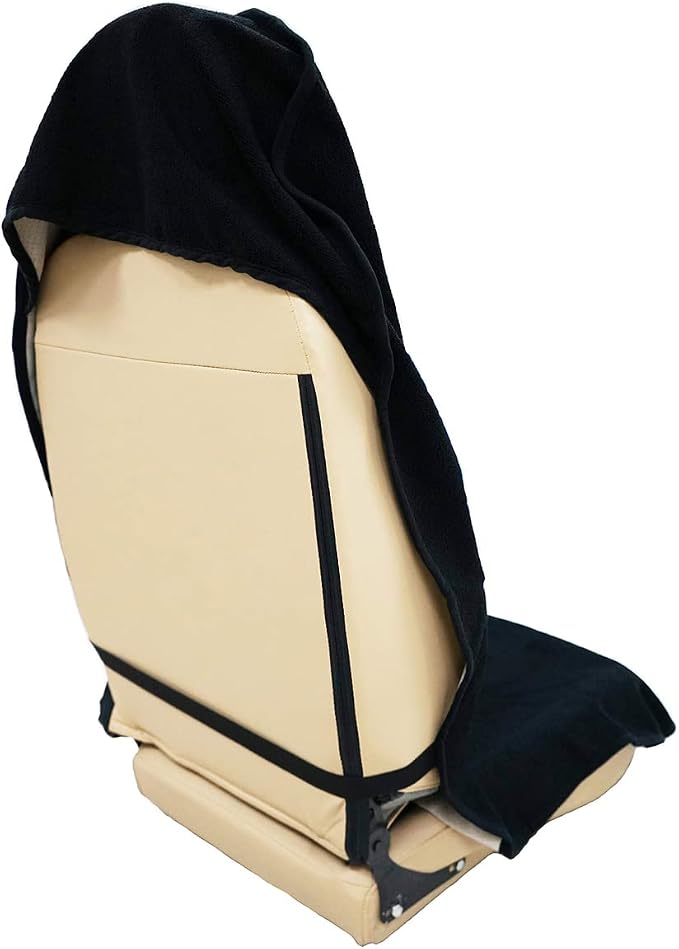 Car Seat Covers — Front Seat — Black