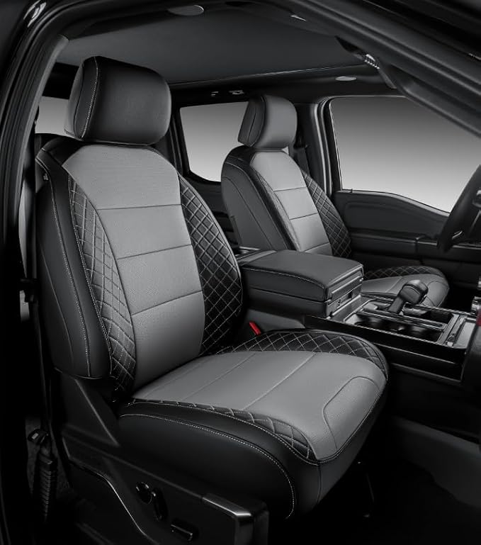 Seat Covers for Ford F-150 — Black / Gray