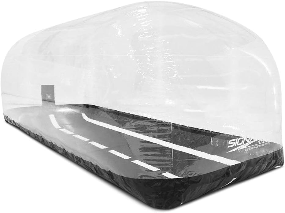 Waterproof outdoor cover dust protection infable car bubble tent for suv