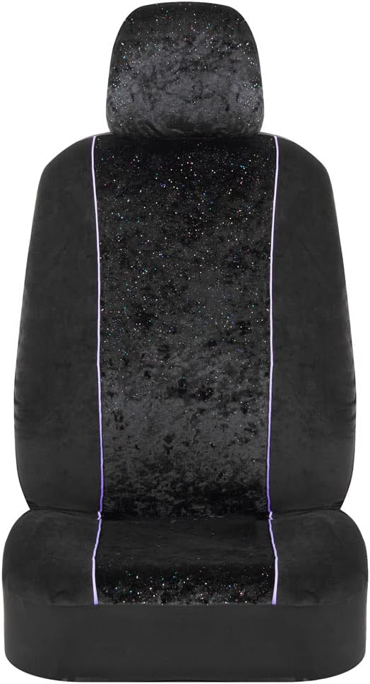 Car Seat Covers — Front Seat — Black