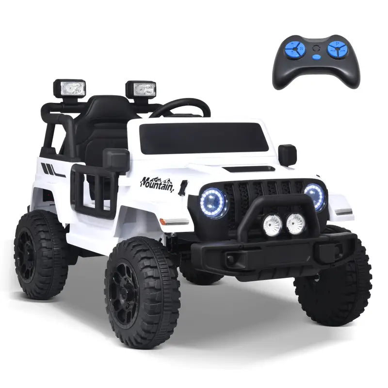 12V Kids Ride on Truck Battery Powered Toy Car w/Parent Remote Control, Electric Car