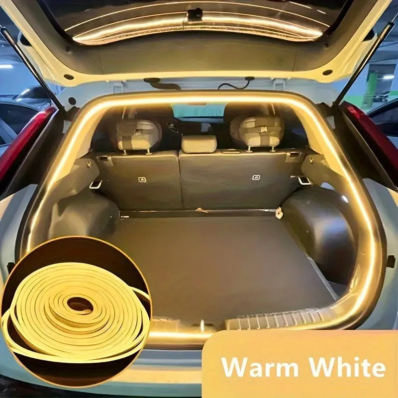 1pc 5m Flexible Waterproof Car Trunk Light Strip