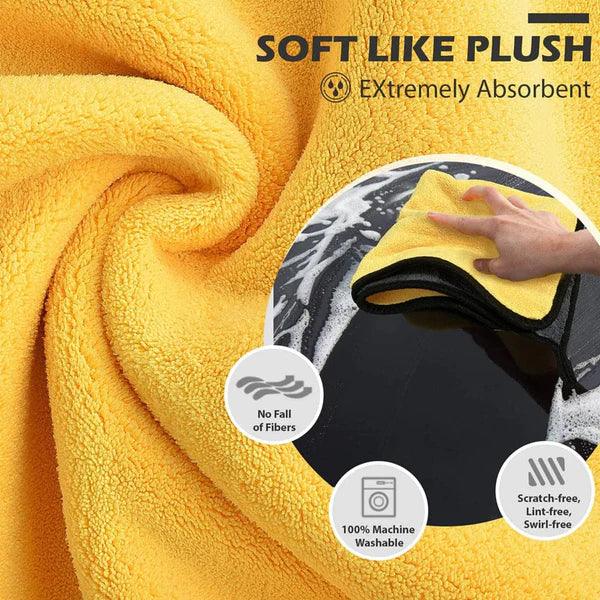 5Pcs Microfiber Cleaning Towel - Auto Parts England Auto Parts www.cars4part.com United Kingdom SD03022304268203-9 29.99