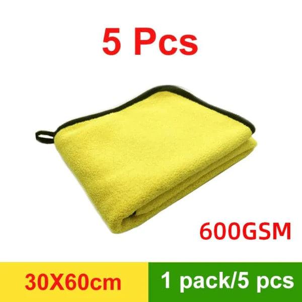 5Pcs Microfiber Cleaning Towel - Auto Parts England Auto Parts www.cars4part.com United Kingdom SD03022304268203-9 29.99