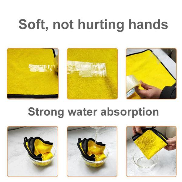 5Pcs Microfiber Cleaning Towel - Auto Parts England Auto Parts www.cars4part.com United Kingdom SD03022304268203-9 29.99