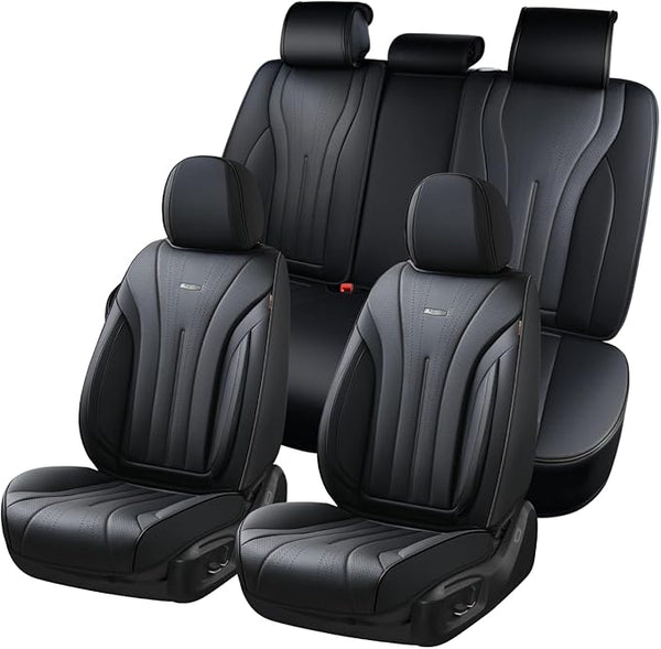 Universal Seat Covers — Full Set — Black