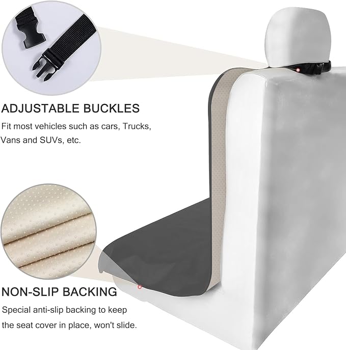 Universal Seat Covers — Gray