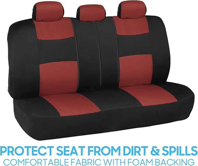 Car Seat Covers — Full Set — Black