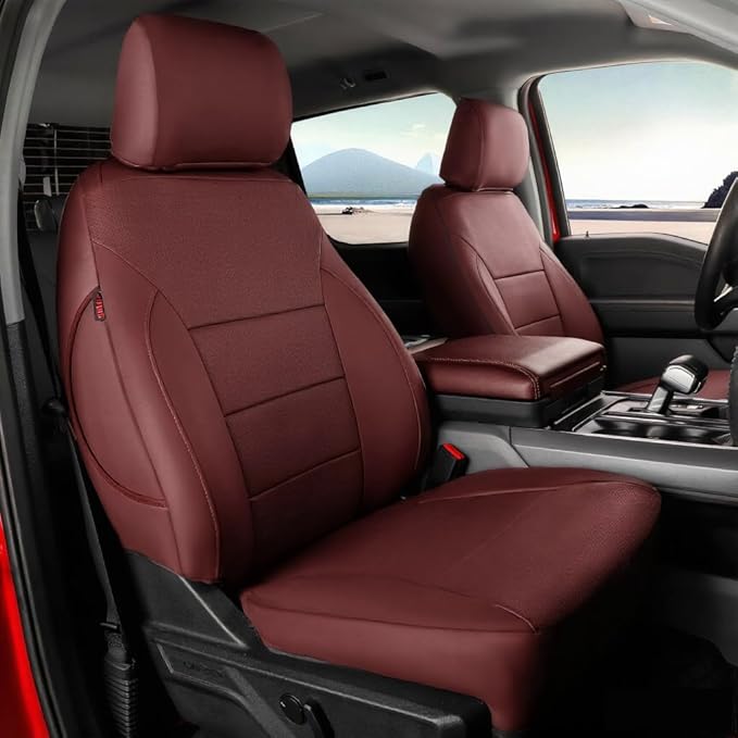Seat Covers for Ford F-150 — Full Set — Red