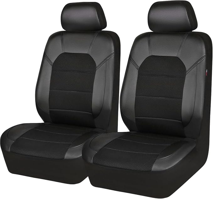Universal Seat Covers — Front Seat — Black