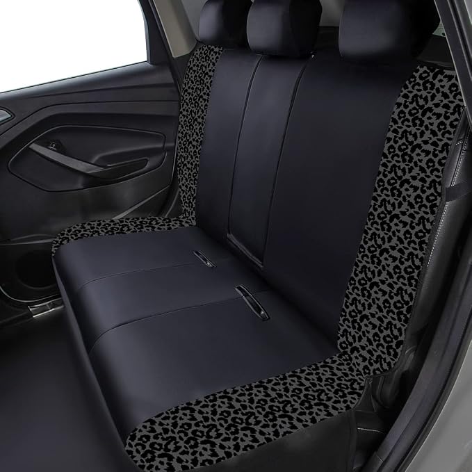 Universal Seat Covers — Gray / Black