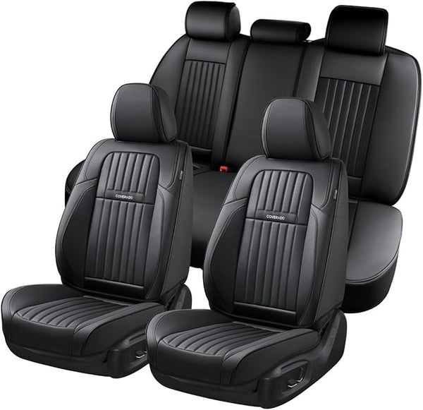 Universal Seat Covers — Full Set — Black