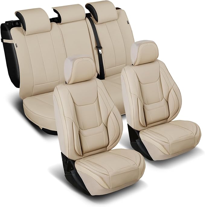 Seat Covers for Chevrolet Silverado — Full Set — Beige