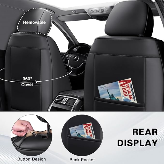 Seat Covers for Toyota 4Runner — Black