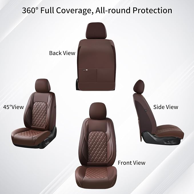 Seat Covers for Chevrolet Silverado / GMC Sierra — Coffee
