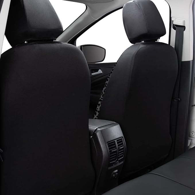 Universal Seat Covers — Gray / Black