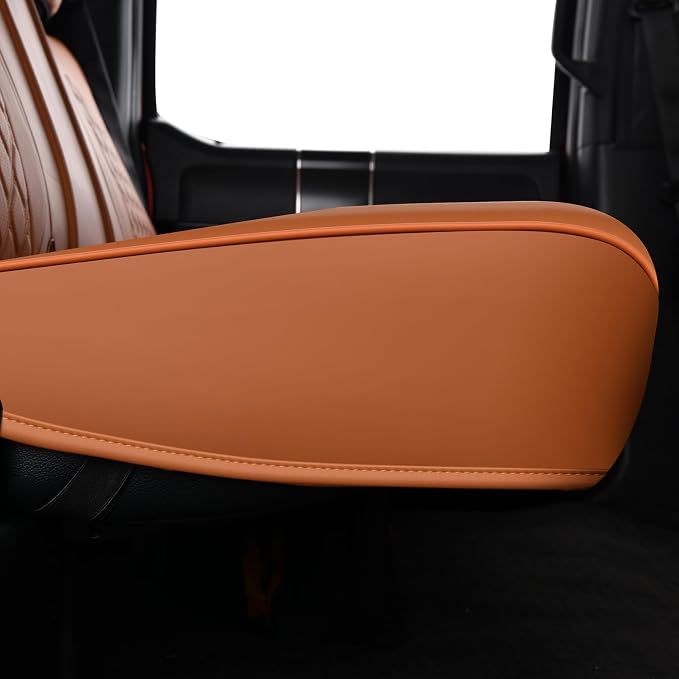 Seat Covers for Chevrolet Silverado / GMC Sierra — Rear Seat — Brown