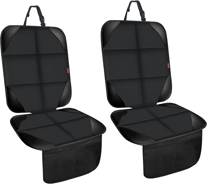 Child Car Seat Protector — Black