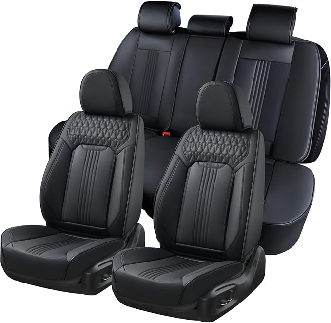 Universal Seat Covers — Full Set — Black