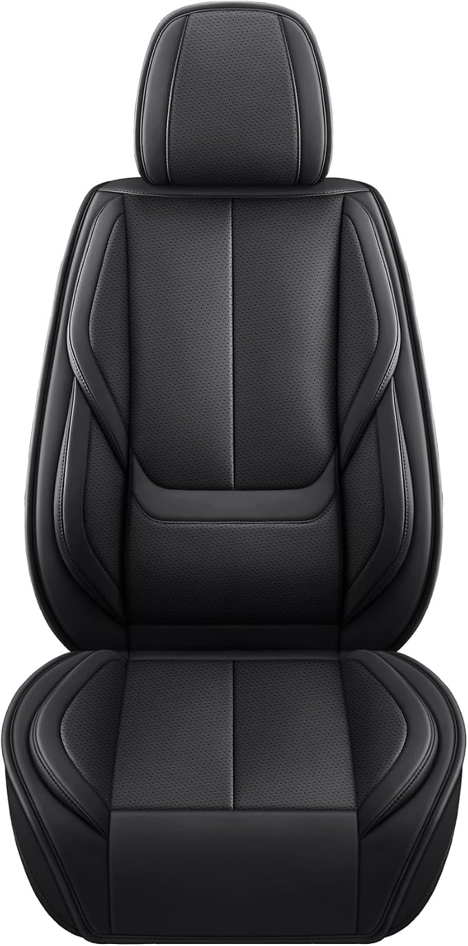 Universal Seat Covers — Front Seat — Black