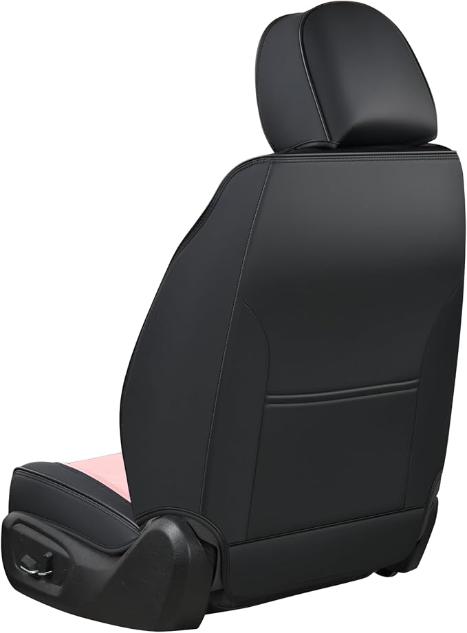 Universal Seat Covers — Front Seat — Pink / Black