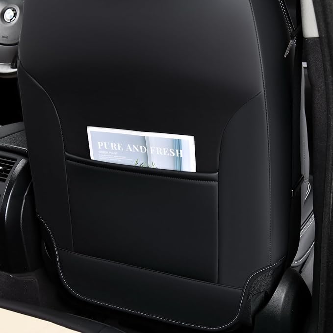 Universal Seat Covers — Black / Beige