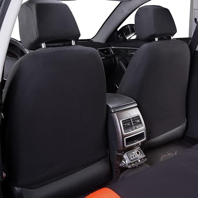 Universal Seat Covers — Full Set — Orange