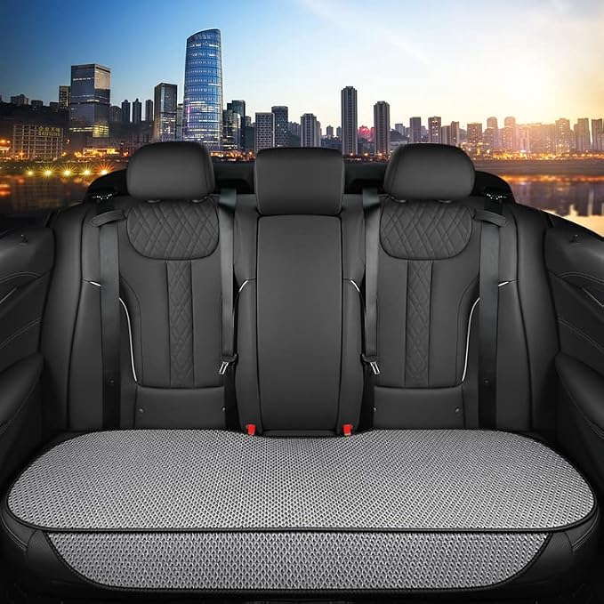 Universal Seat Covers — Front Seat — Gray