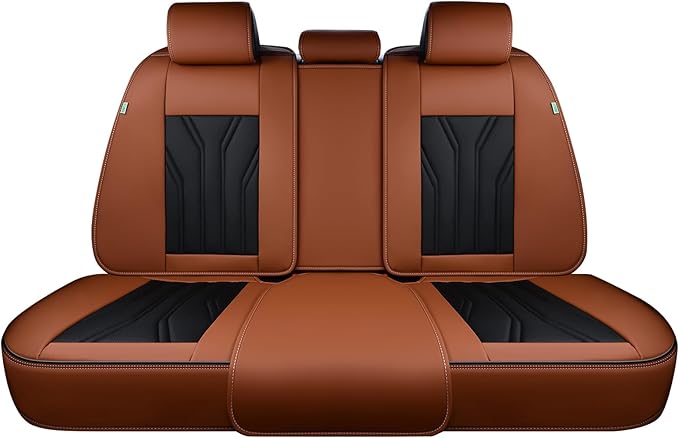 Universal Seat Covers — Rear Seat — Brown / Black