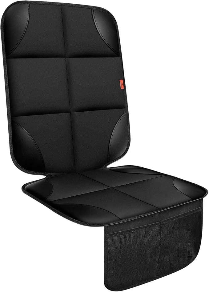 Child Car Seat Protector — Black
