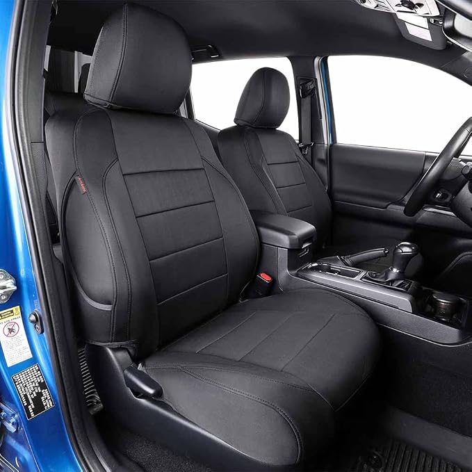 Neoprene Seat Covers for Chevrolet Silverado — Black