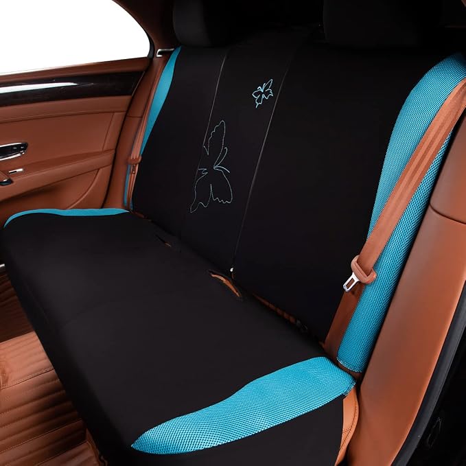 Universal Seat Covers — Full Set — Blue