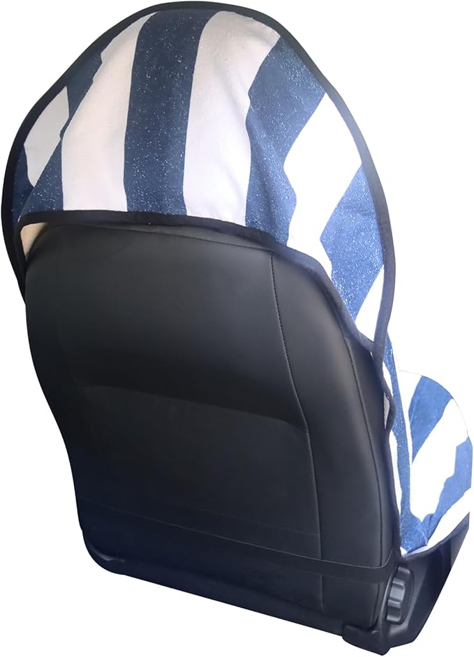 Car Seat Covers — Front Seat — Blue