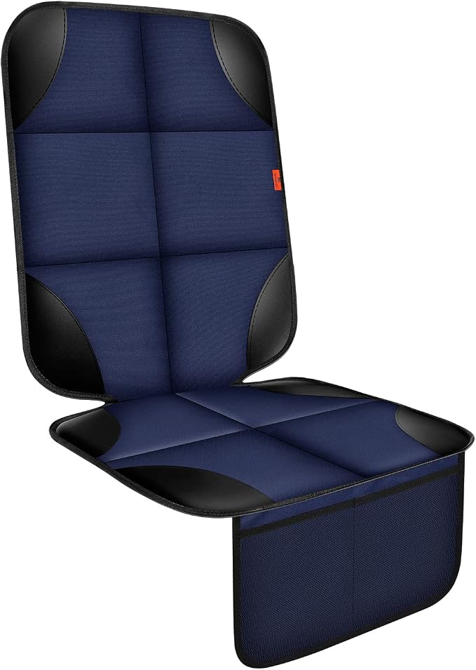 Child Car Seat Protector — Blue