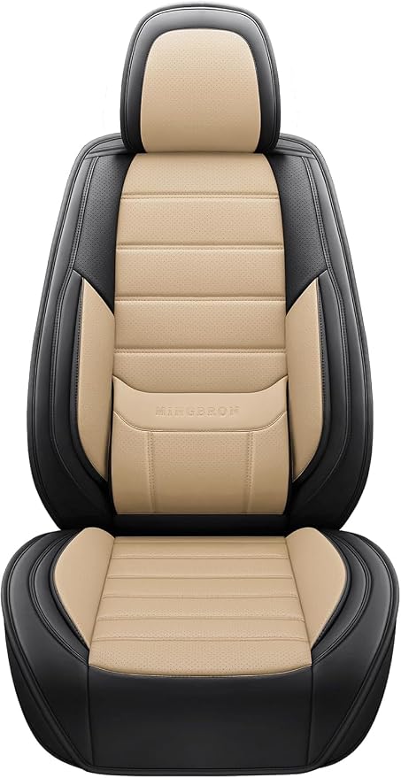 Universal Seat Covers — Front Seat — Beige
