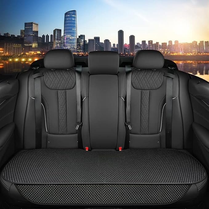 Universal Seat Covers — Front Seat — Black