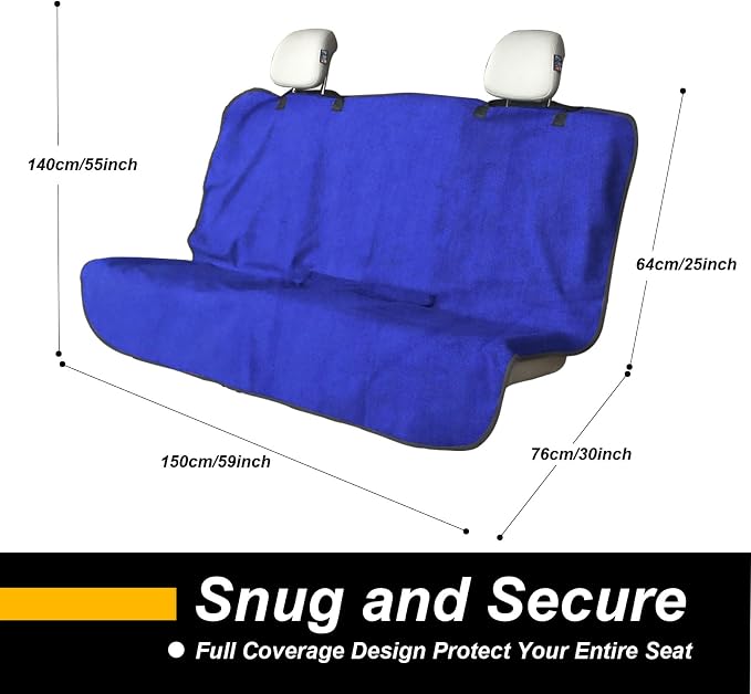 Pet Car Seat Protector — Blue